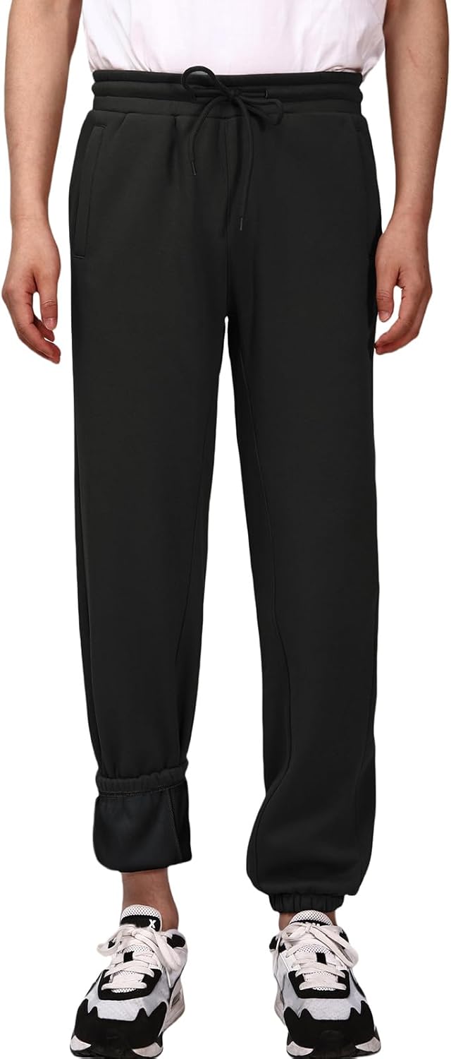 Men's Heavyweight Sweatpants Joggers Pants Fleece Jogger Track Pants Athletic Workout Gym Sweat Pants with Pockets