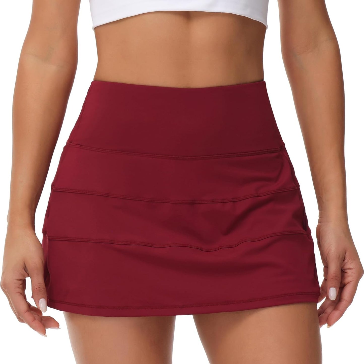 Pleated Tennis Skirt for Women with Pockets Women High Waisted Athletic Golf Skorts Skirts Running Workout Shorts
