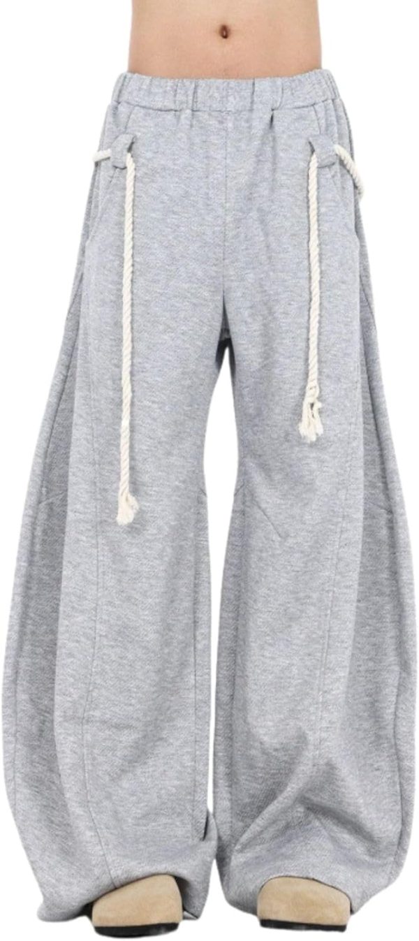 Women’s high waisted baggy oversized barrel sweatpants