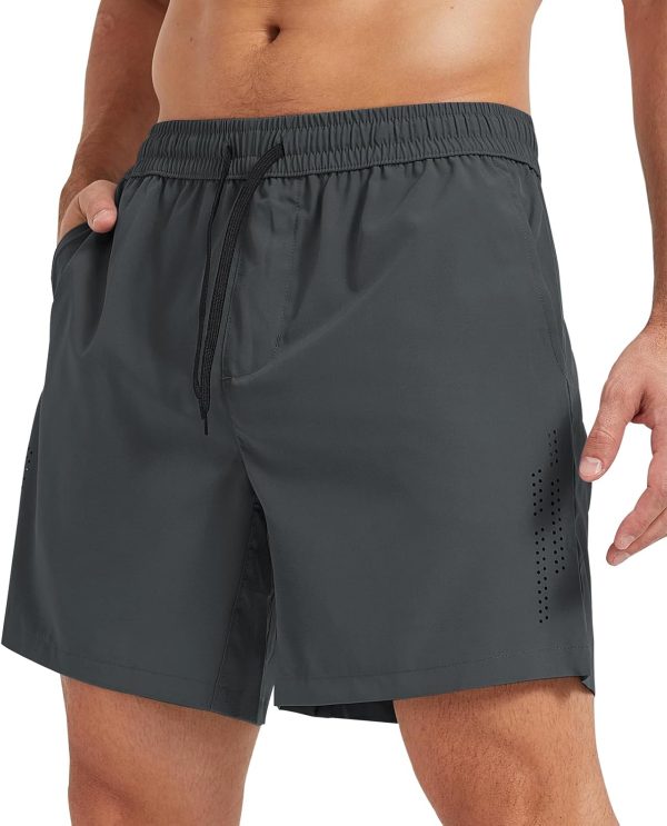 Men’s Lightweight Breathable Running Shorts with Pockets