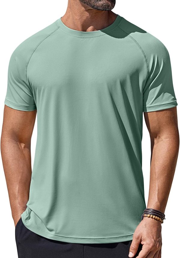 Men’s UPF 50+ Swim Shirt Short Sleeve